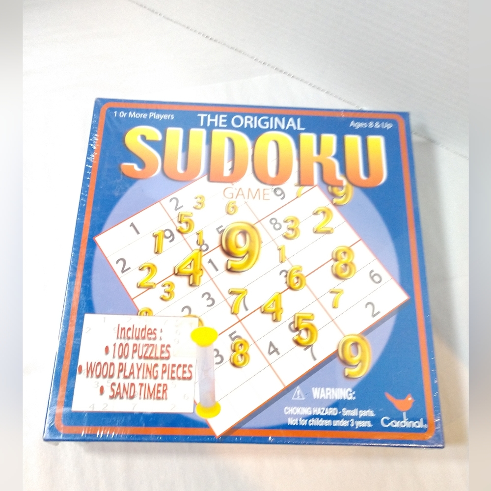 NEW Sudoku Game by Cardinal Sealed